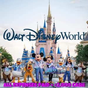 £15,000 HOLIDAY TO DISNEYWORLD FLORIDA!